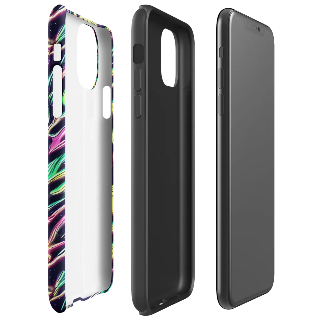Casson's Whirl on Tough Case for iPhone® — Right