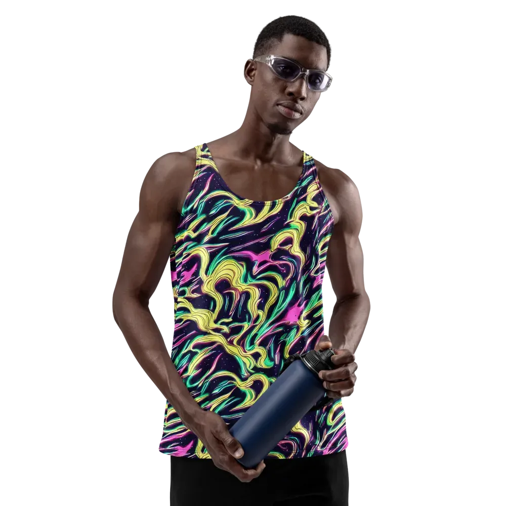 Casson's Whirl on Men's Tank Top — Front