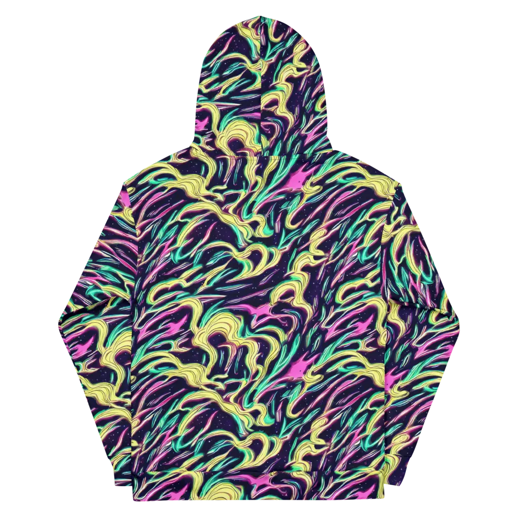 Casson's Whirl on Cotton Hoodie — Back