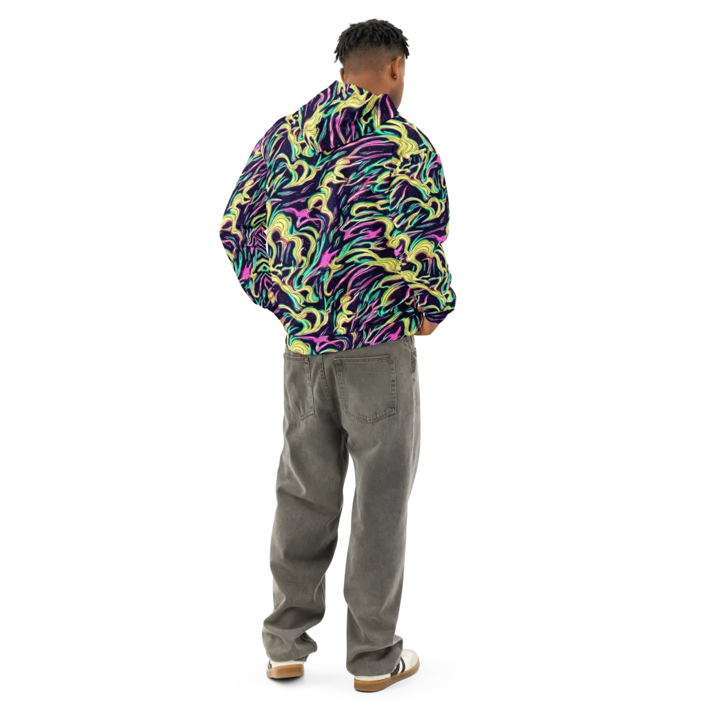 Casson's Whirl on Cotton Hoodie — Back