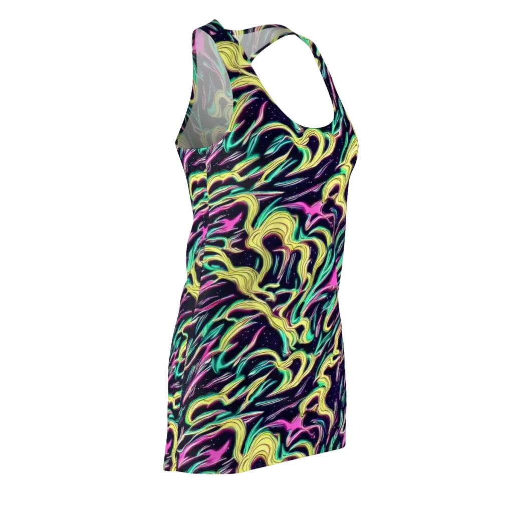 Casson's Whirl on Racerback Dress — Front Side