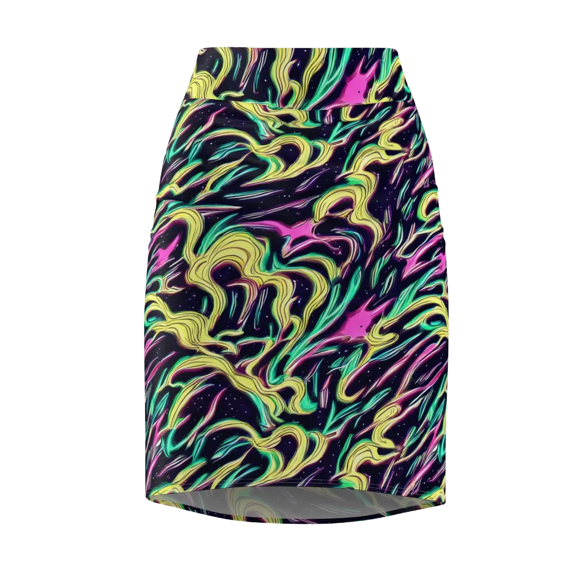 Casson's Whirl on Pencil Skirt — Front