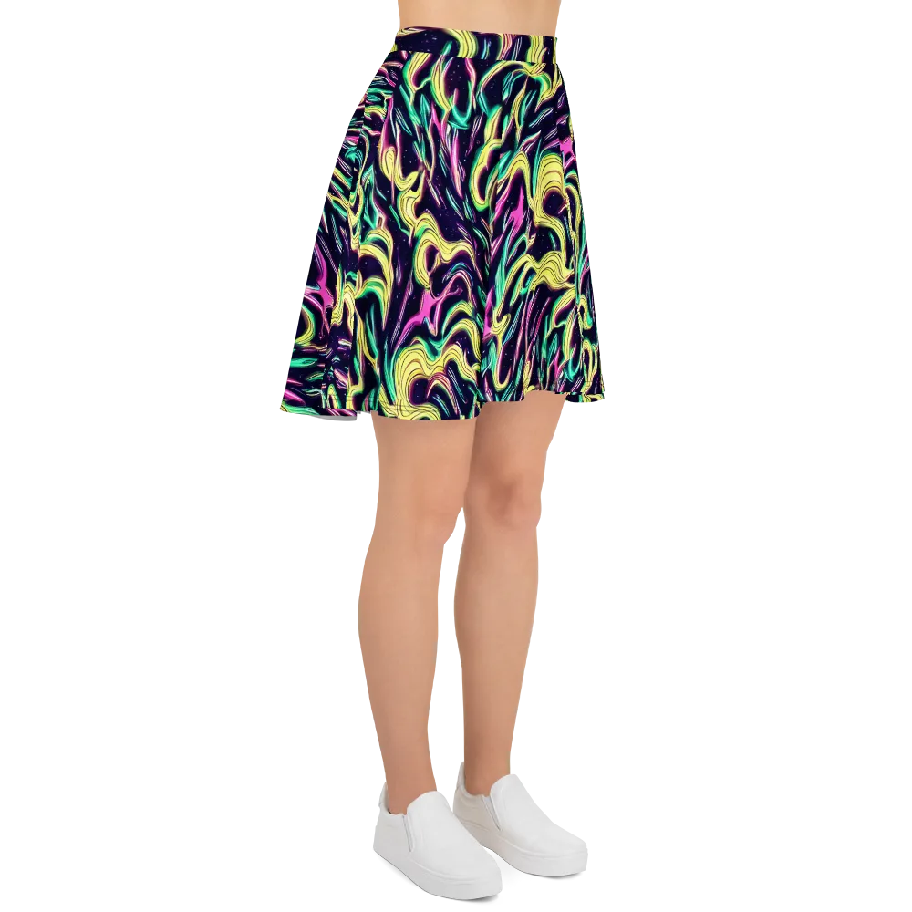 Casson's Whirl on Skater Skirt — Right