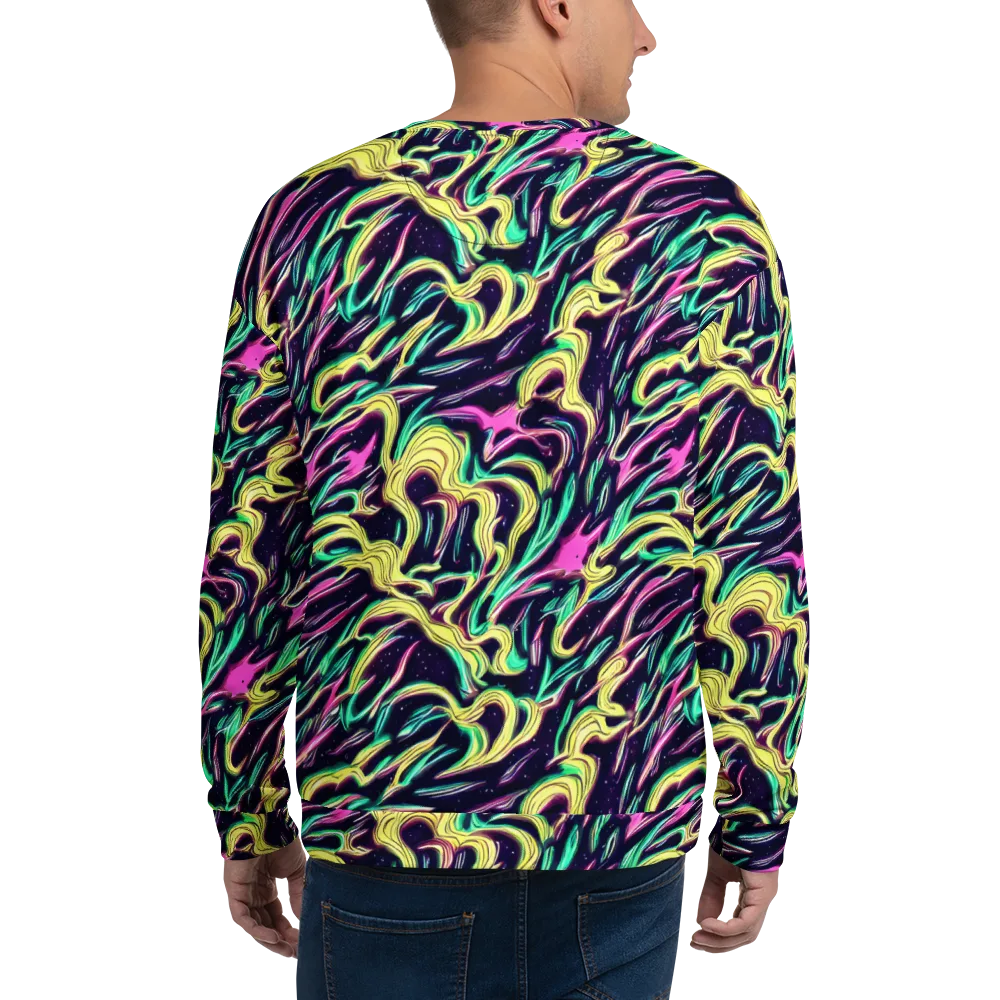 Casson's Whirl on Sweatshirt — Back