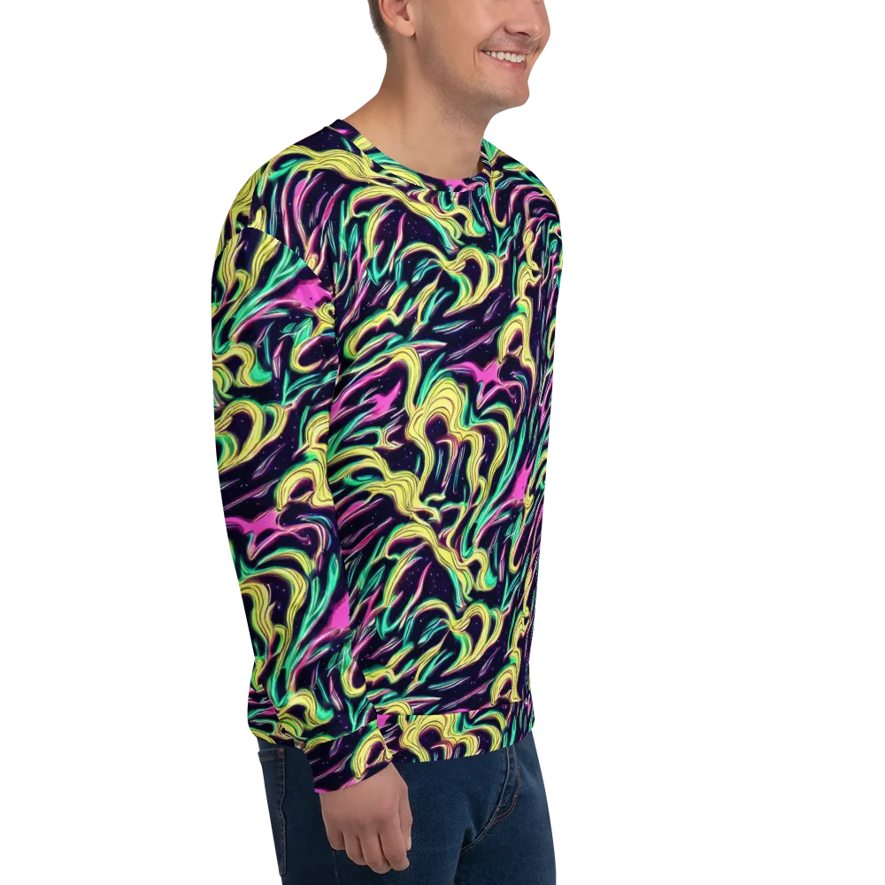 Casson's Whirl on Sweatshirt — Right Front