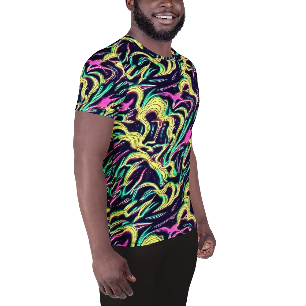 Casson's Whirl on Men's Athletic T-Shirt — Right