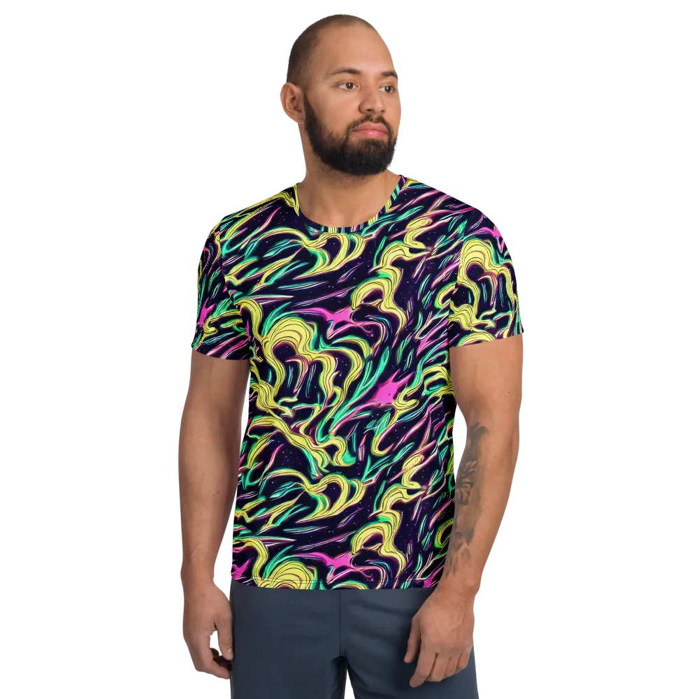 Casson's Whirl on Men's Athletic T-Shirt — Front