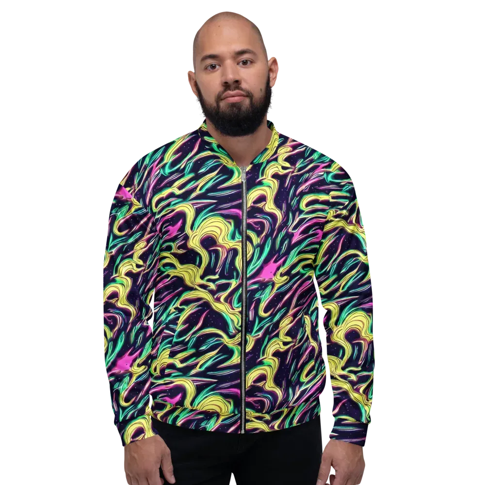 Casson's Whirl on Bomber Jacket — Front