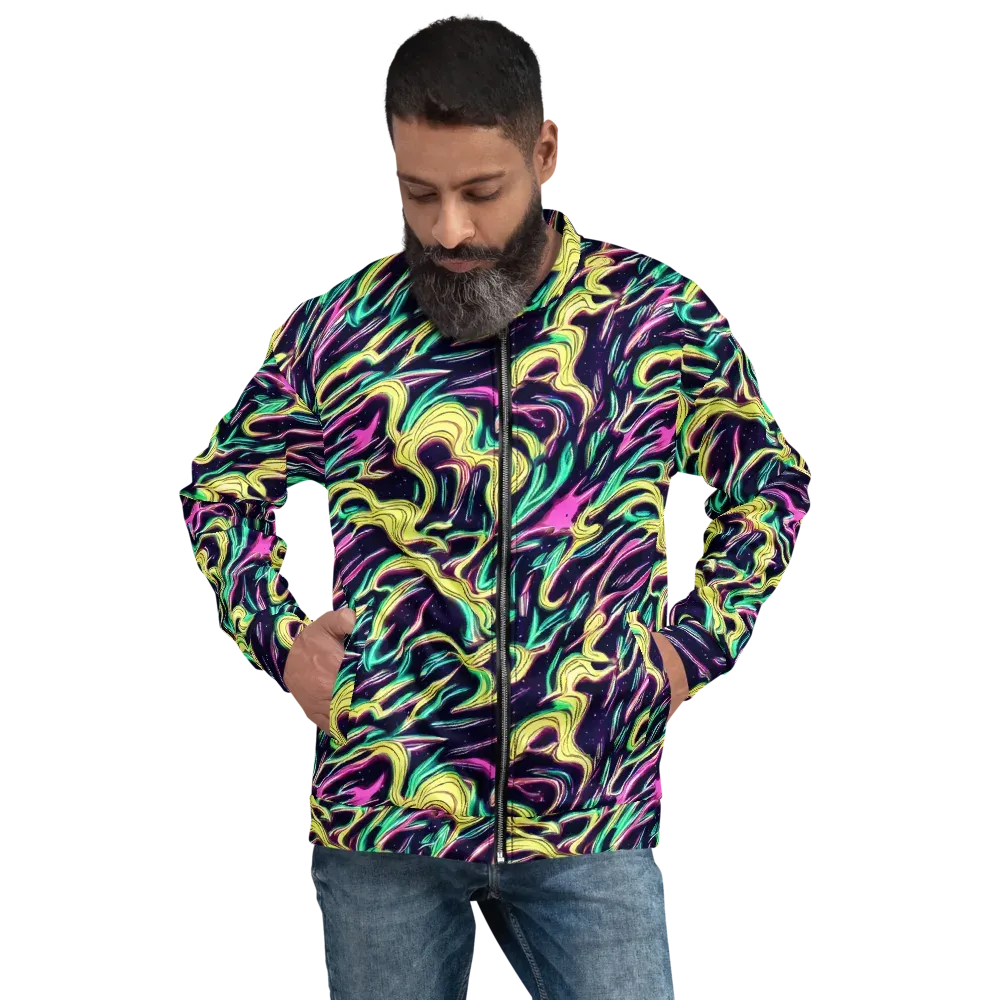 Casson's Whirl on Bomber Jacket — Front