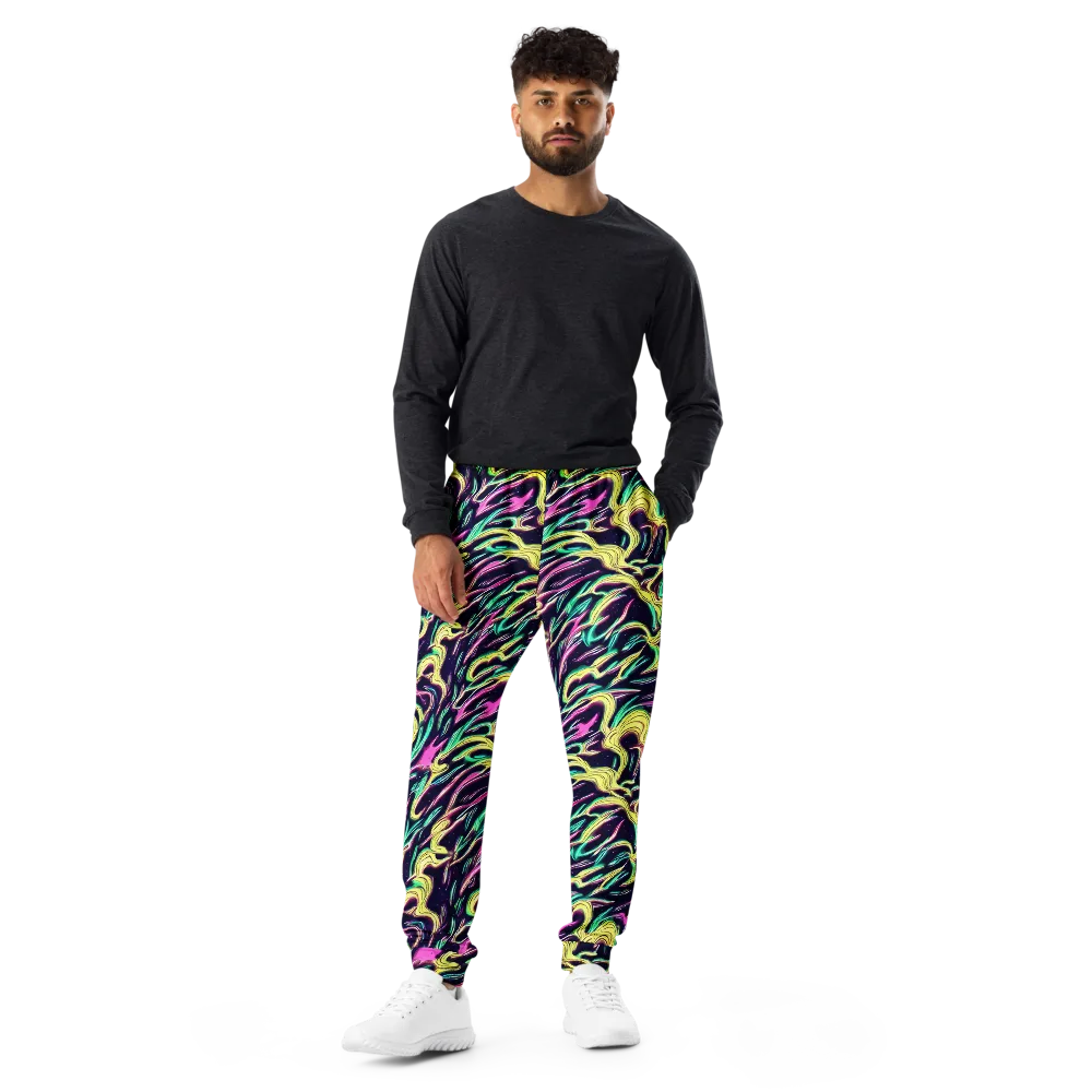 Casson's Whirl on Men's Joggers — Front