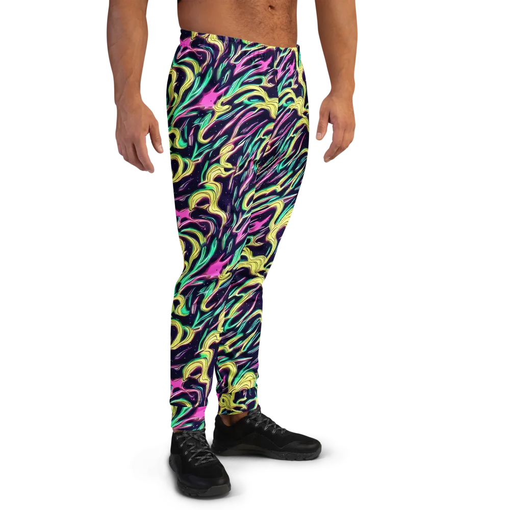 Casson's Whirl on Men's Joggers — Right