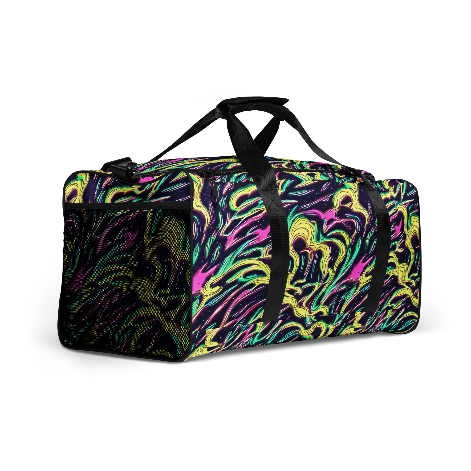Casson's Whirl on Duffle Bag — Right Front