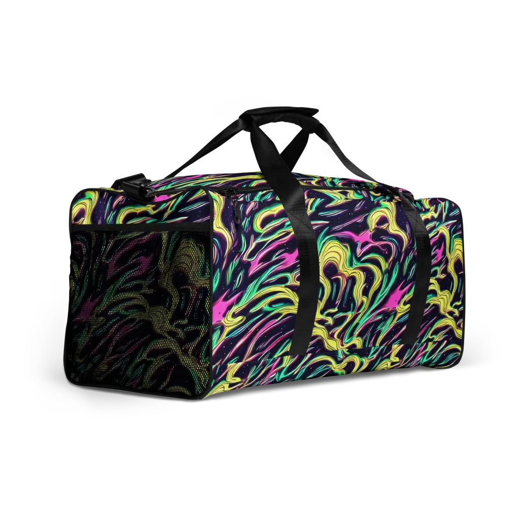 Casson's Whirl on Duffle Bag — Right Front