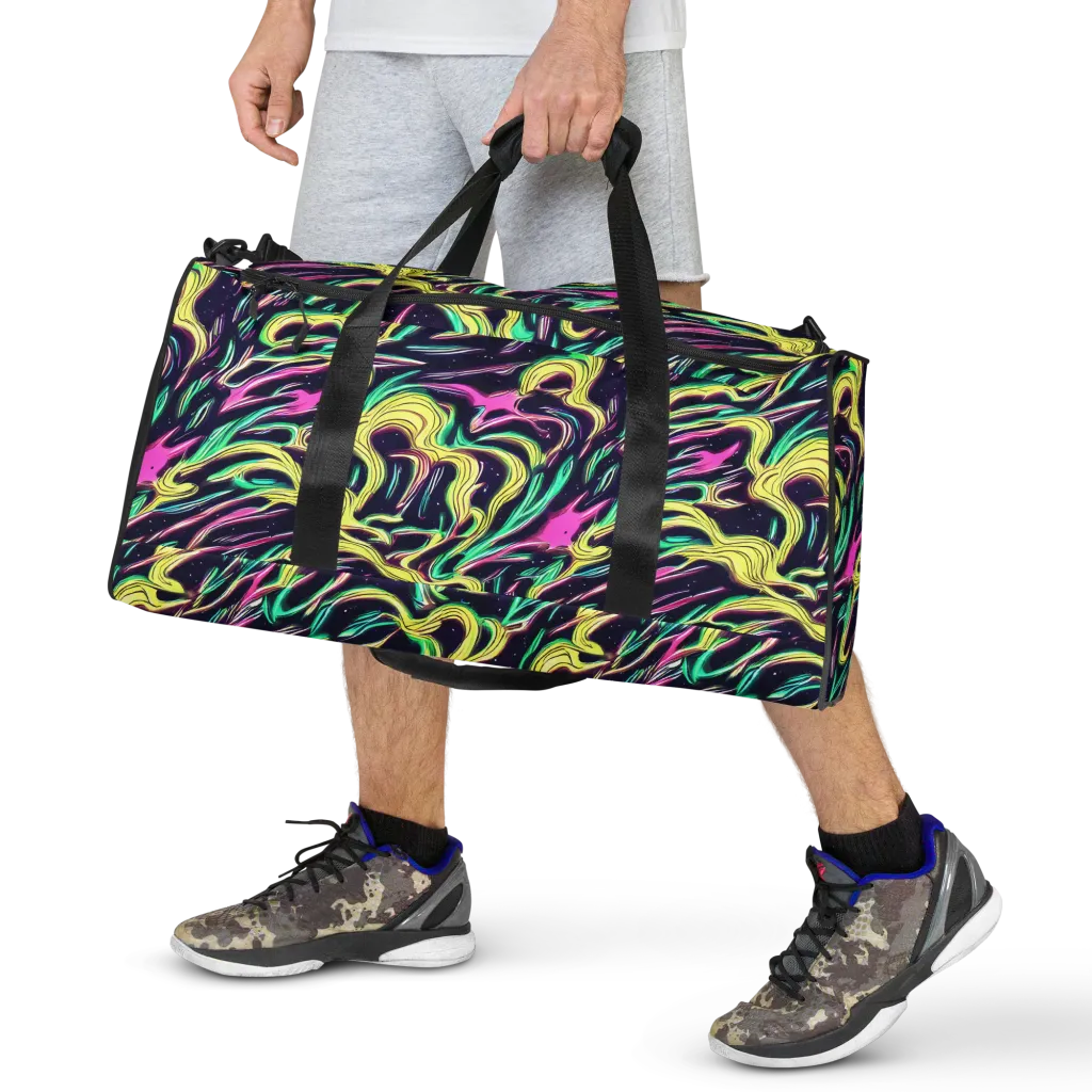 Casson's Whirl on Duffle Bag — Front