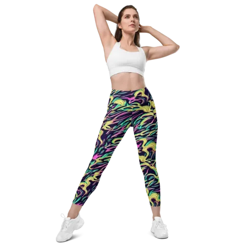 Casson's Whirl on a Leggings with Pockets