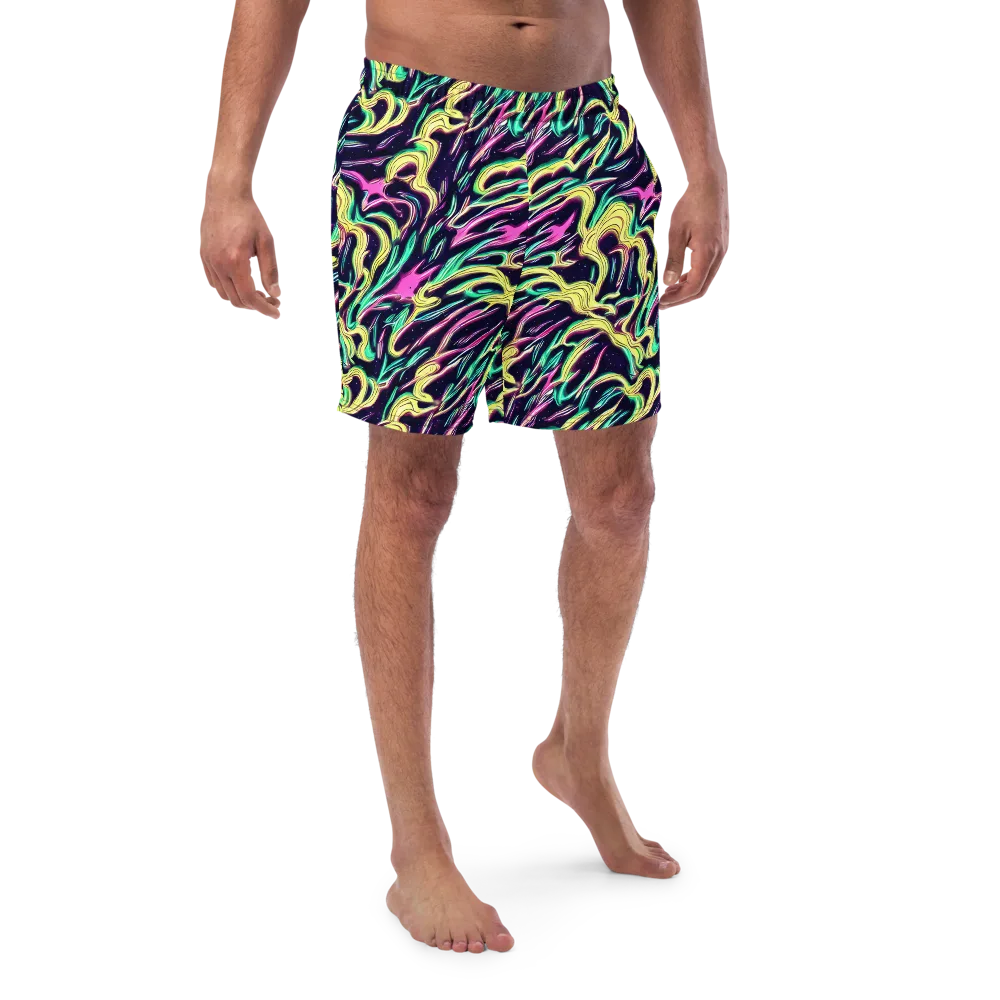Casson's Whirl on Swim Trunks — Front