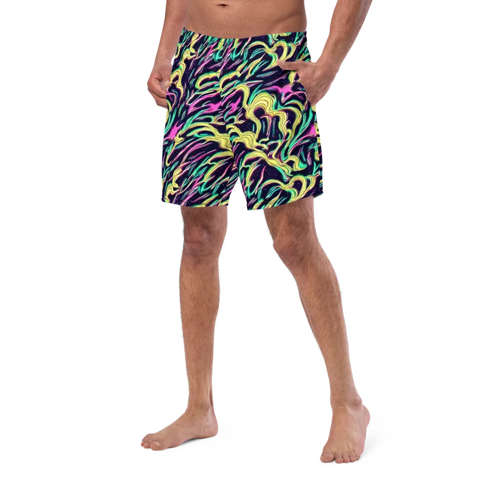 Casson's Whirl on Swim Trunks — Left Front