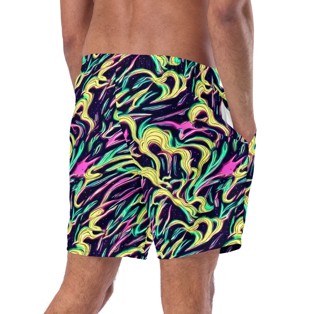 Casson's Whirl on Swim Trunks — Right Back