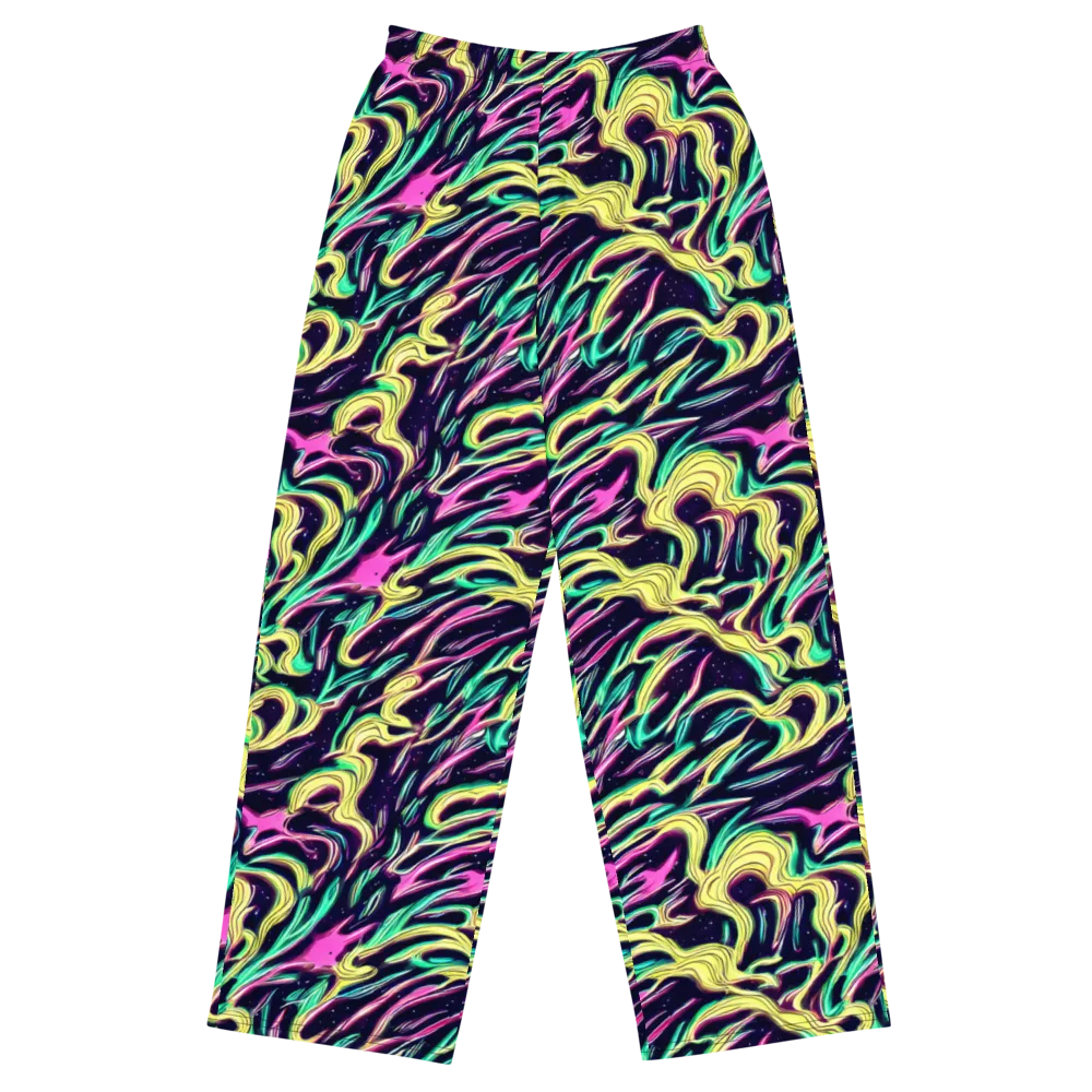 Casson's Whirl on Wide-Leg Pants — Front