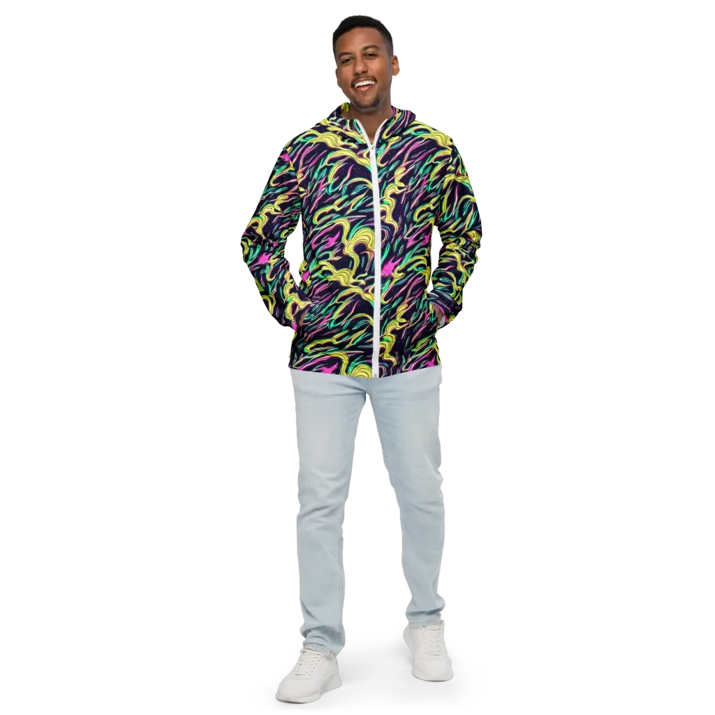 Casson's Whirl on Men's Windbreaker — Front