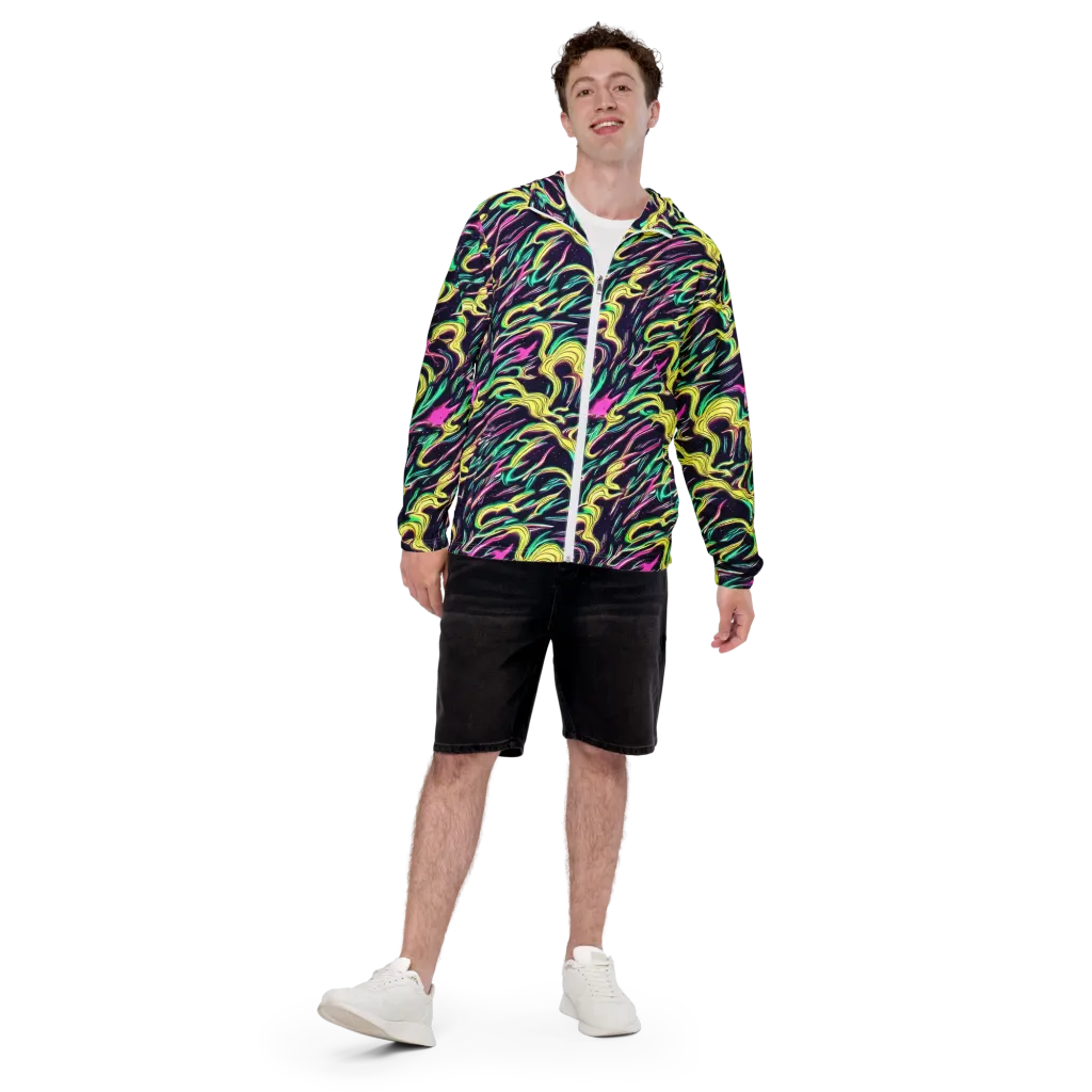 Casson's Whirl on Men's Windbreaker — Front