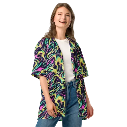 Casson's Whirl on a Button Shirt
