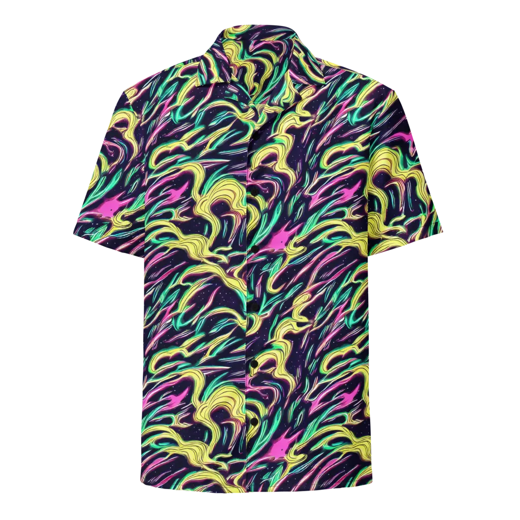 Casson's Whirl on Button Shirt — Front