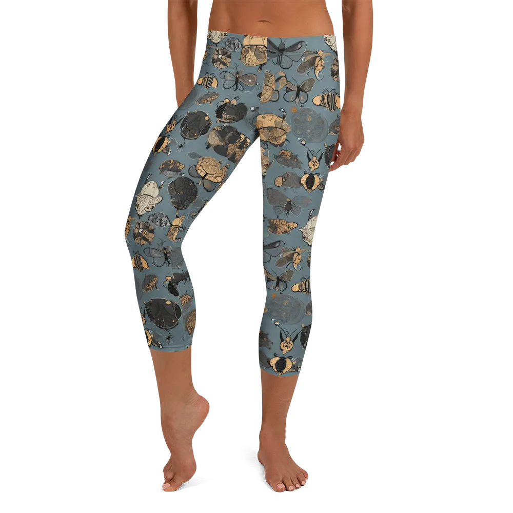 Nocturnal Entomology on Capri Leggings — Front