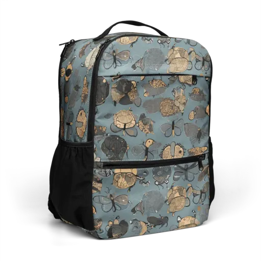 Nocturnal Entomology on a Utility Backpack