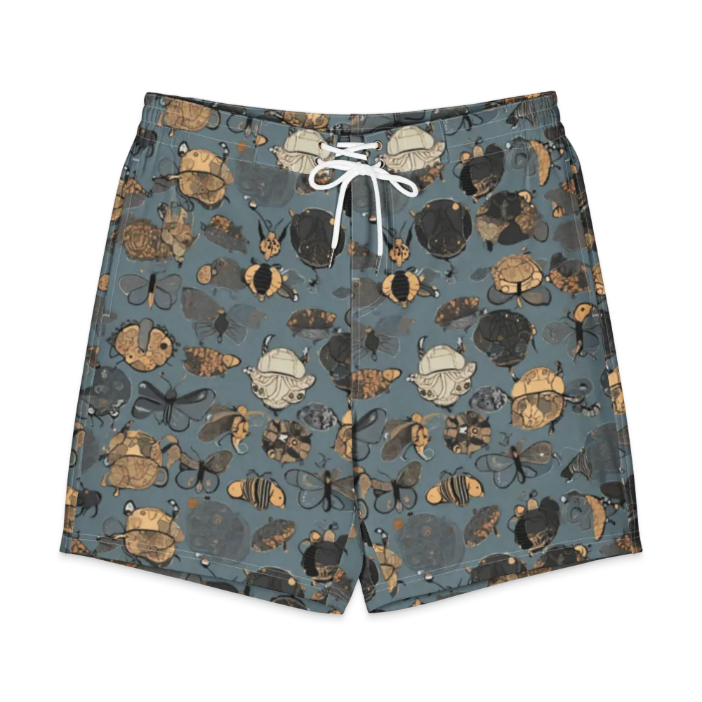Nocturnal Entomology on Men's Board Shorts — Front