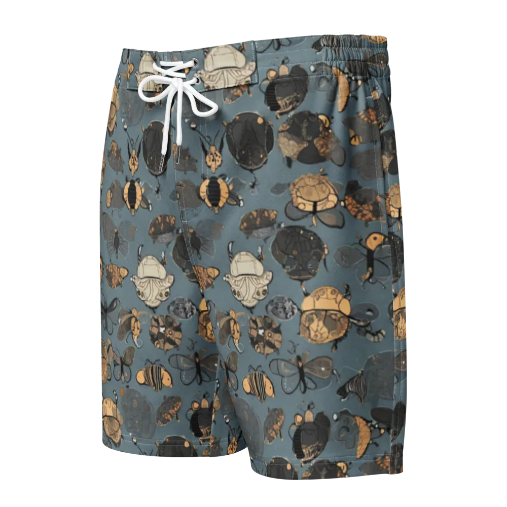 Nocturnal Entomology on Men's Board Shorts — Front