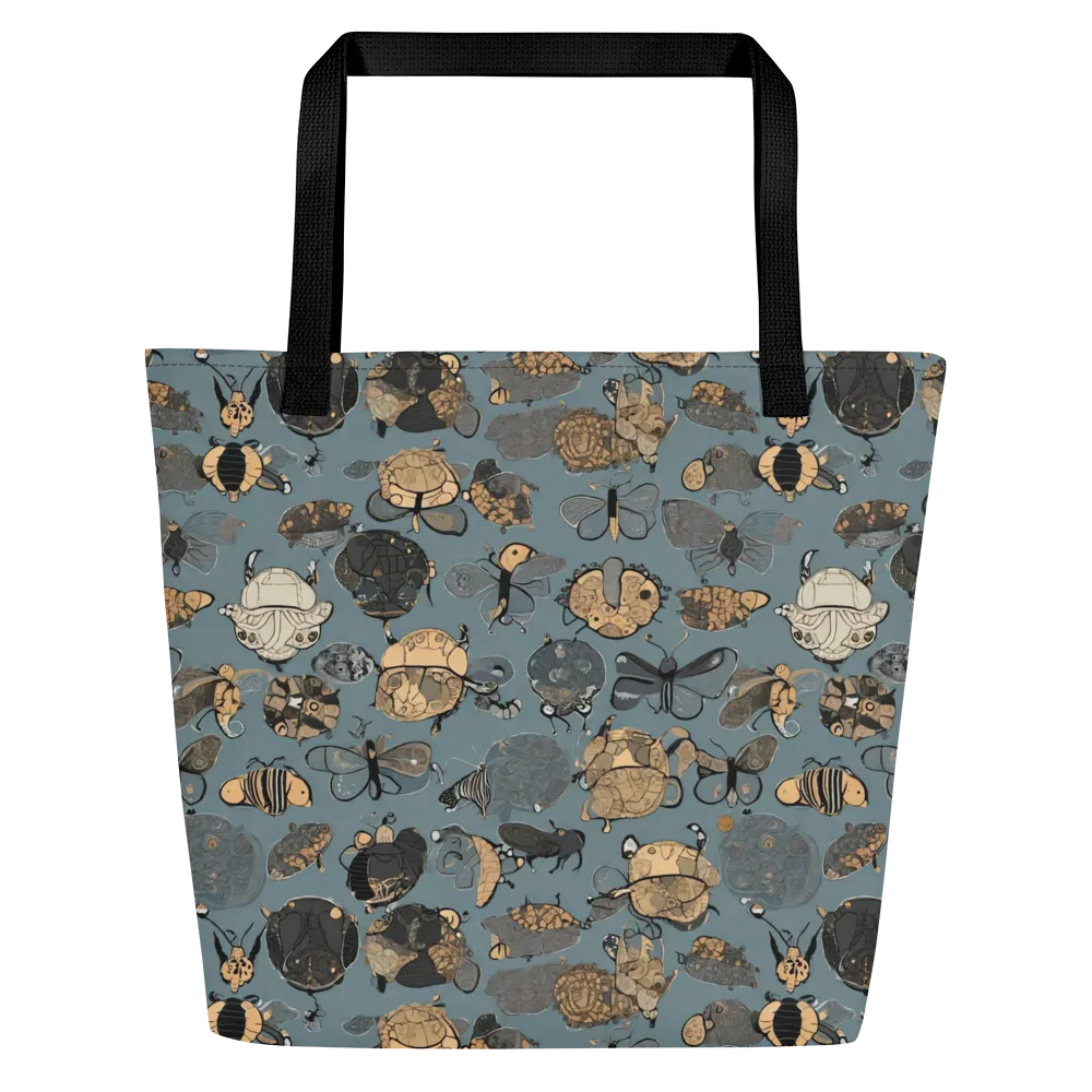 Nocturnal Entomology on Large Tote Bag W/ Pocket — Front