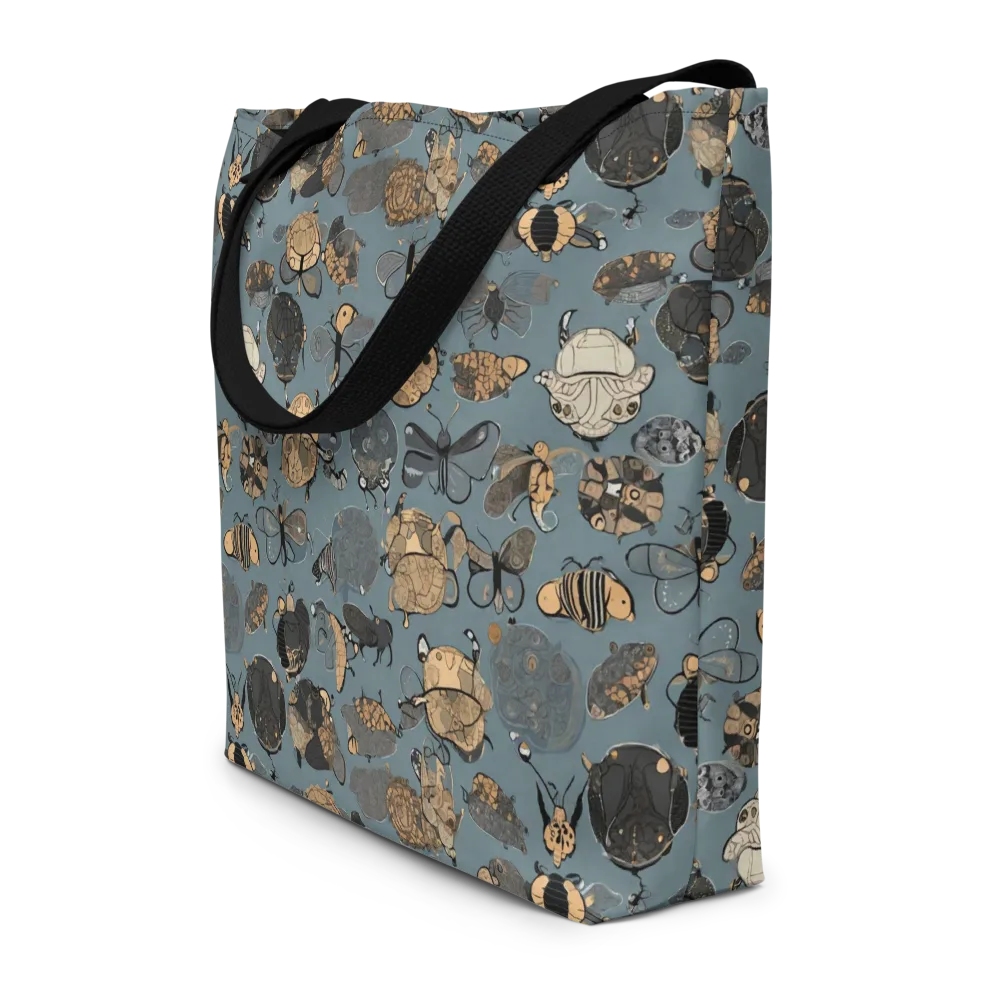 Nocturnal Entomology on Large Tote Bag W/ Pocket — Front