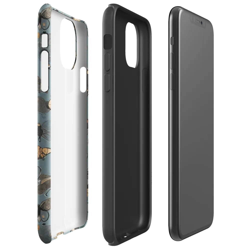 Nocturnal Entomology on Tough Case for iPhone® — Right