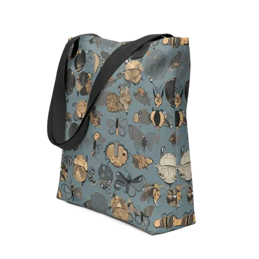 Nocturnal Entomology on a Tote Bag