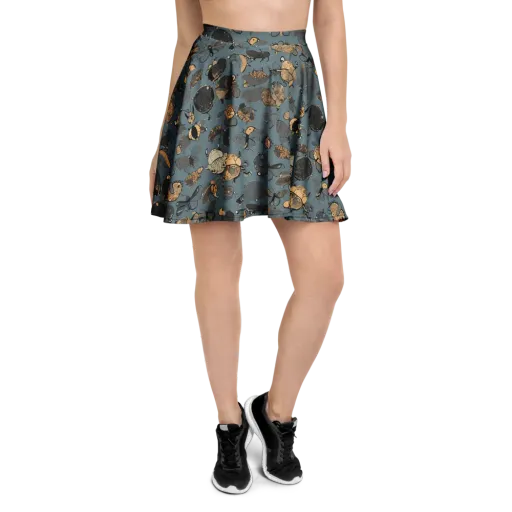 Nocturnal Entomology on a Skater Skirt
