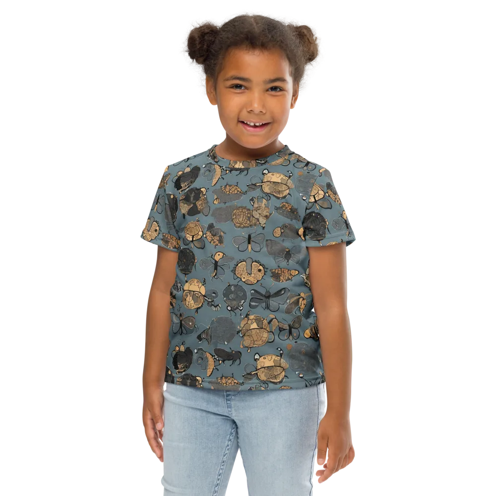 Nocturnal Entomology on Kids Crew Neck T-Shirt — Front