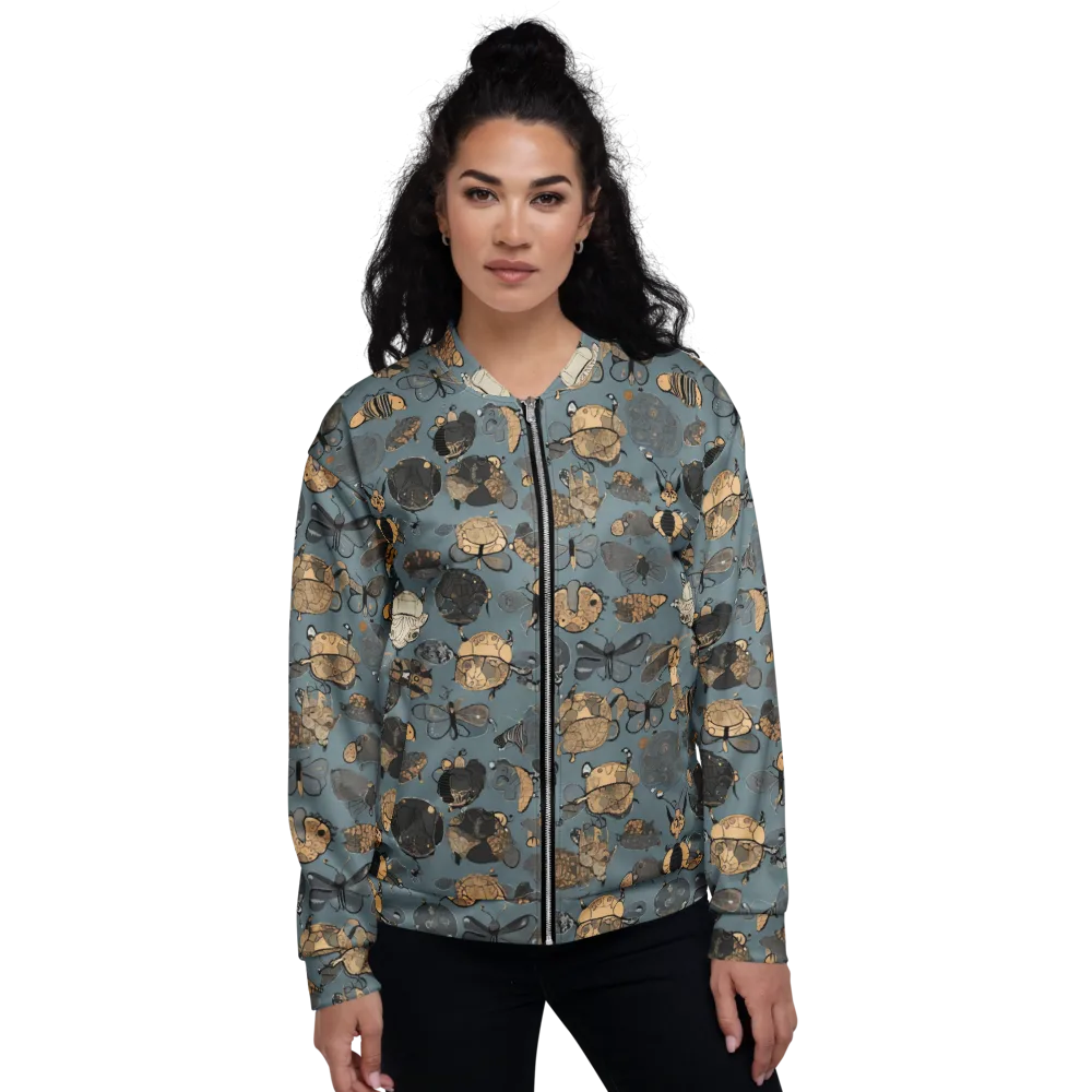 Nocturnal Entomology on Bomber Jacket — Front