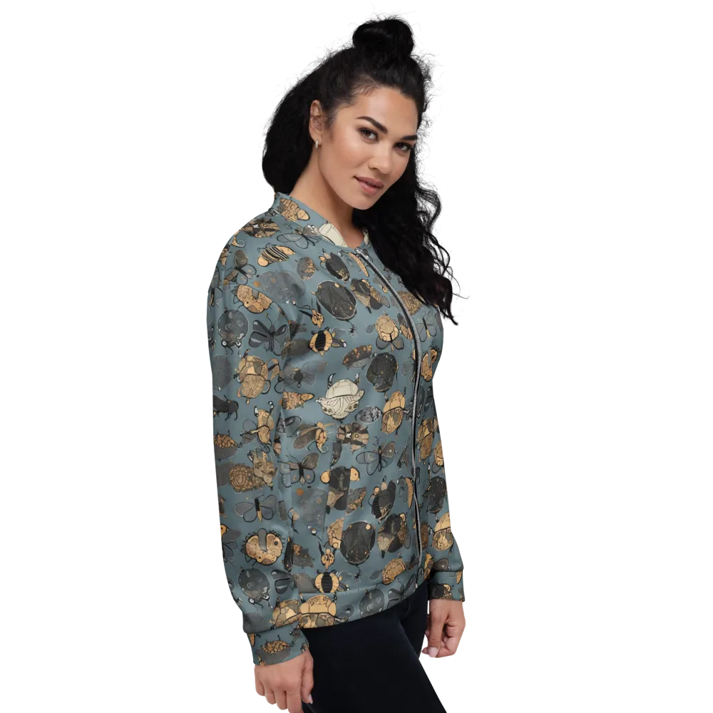 Nocturnal Entomology on Bomber Jacket — Right