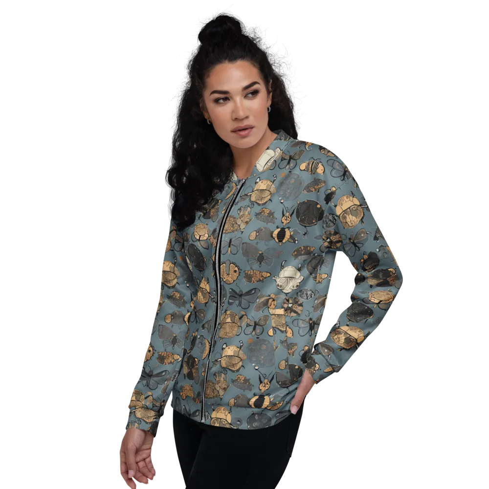 Nocturnal Entomology on Bomber Jacket — Left