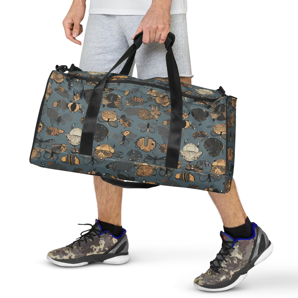 Nocturnal Entomology on Duffle Bag — Front