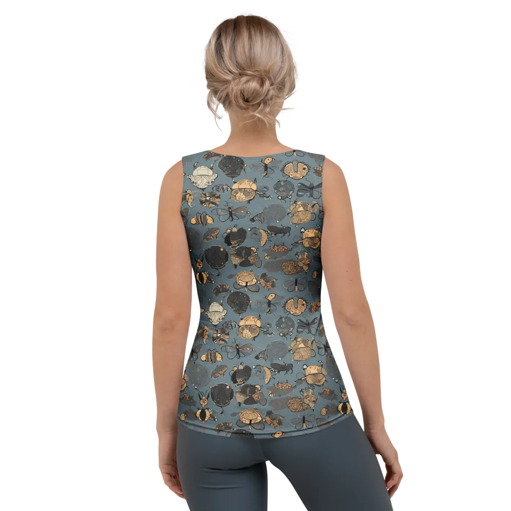 Nocturnal Entomology on Women's Tank Top — Back