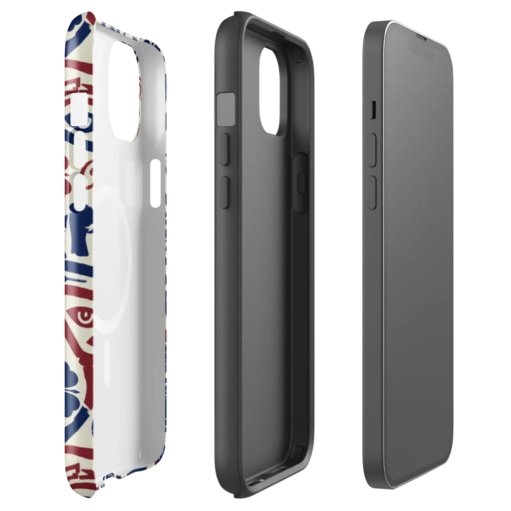 Heritage Menagerie on MagSafe Tough Case for iPhone® — Front