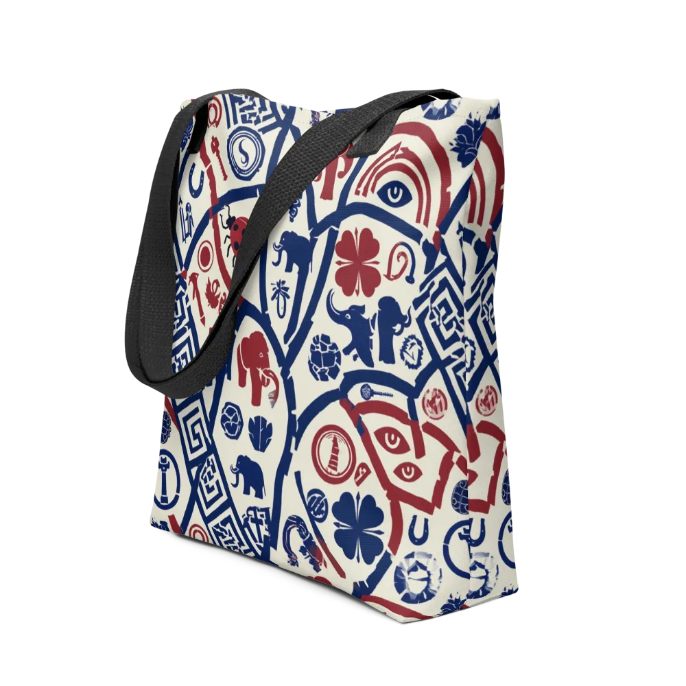Heritage Menagerie on Tote Bag — Front