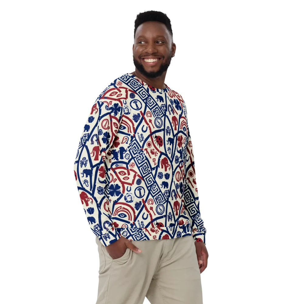 Heritage Menagerie on Sweatshirt — Front