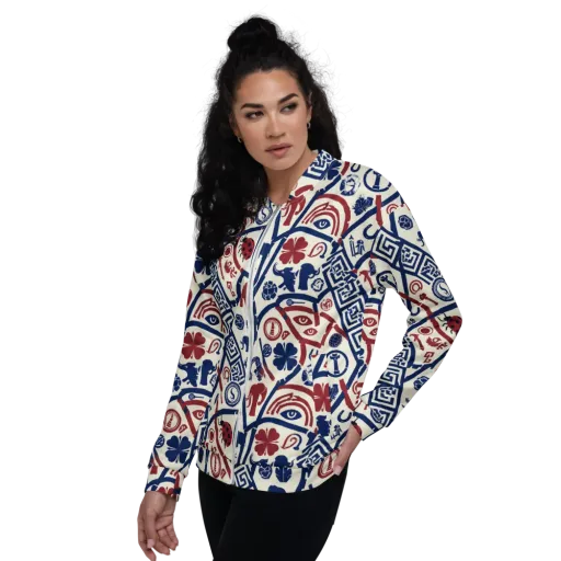 Heritage Menagerie on a Bomber Jacket