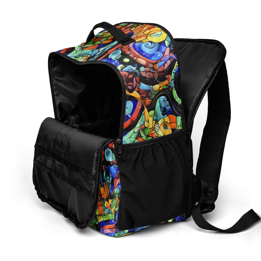 Cascade Muralista on Utility Backpack — Product details 2