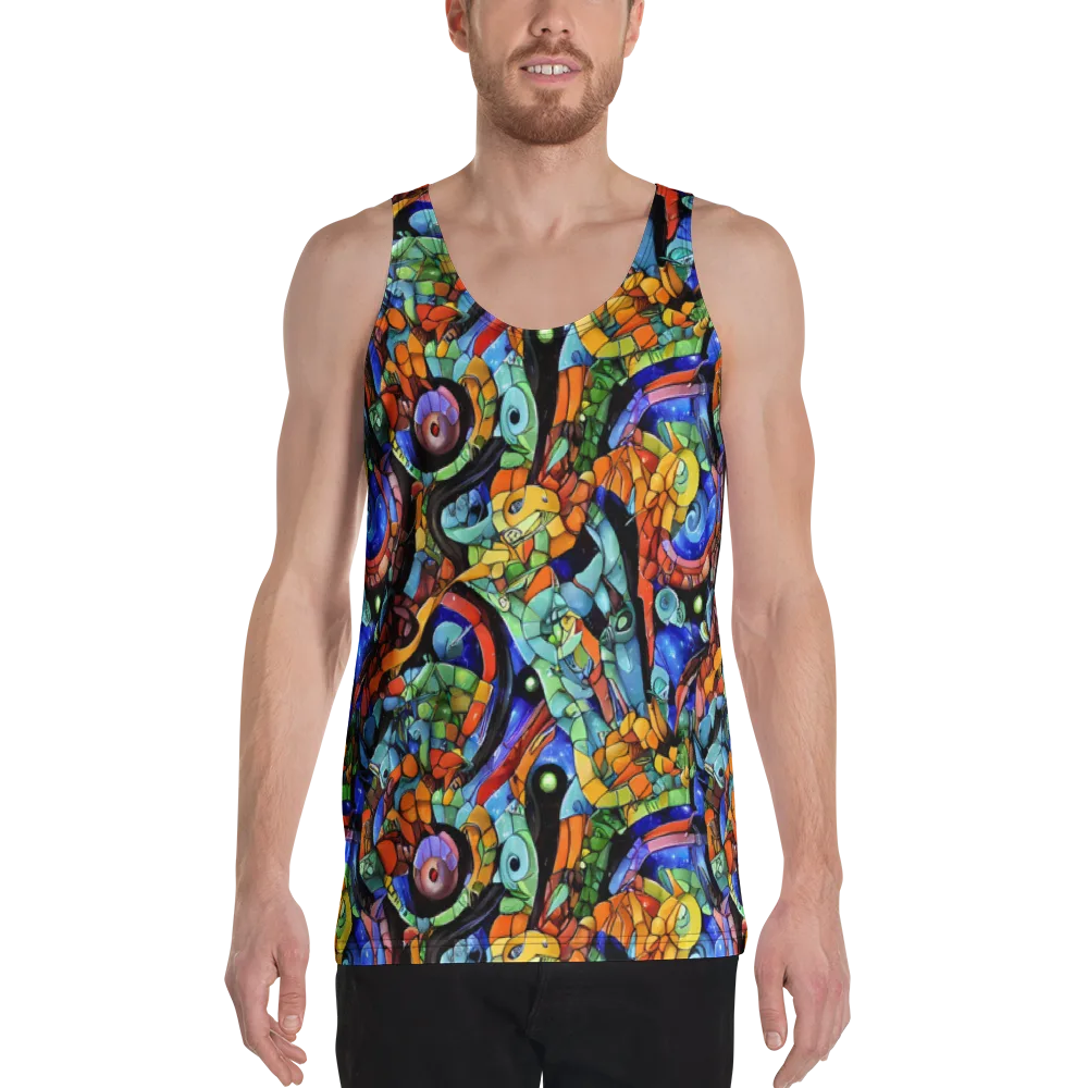 Cascade Muralista on Men's Tank Top — Front