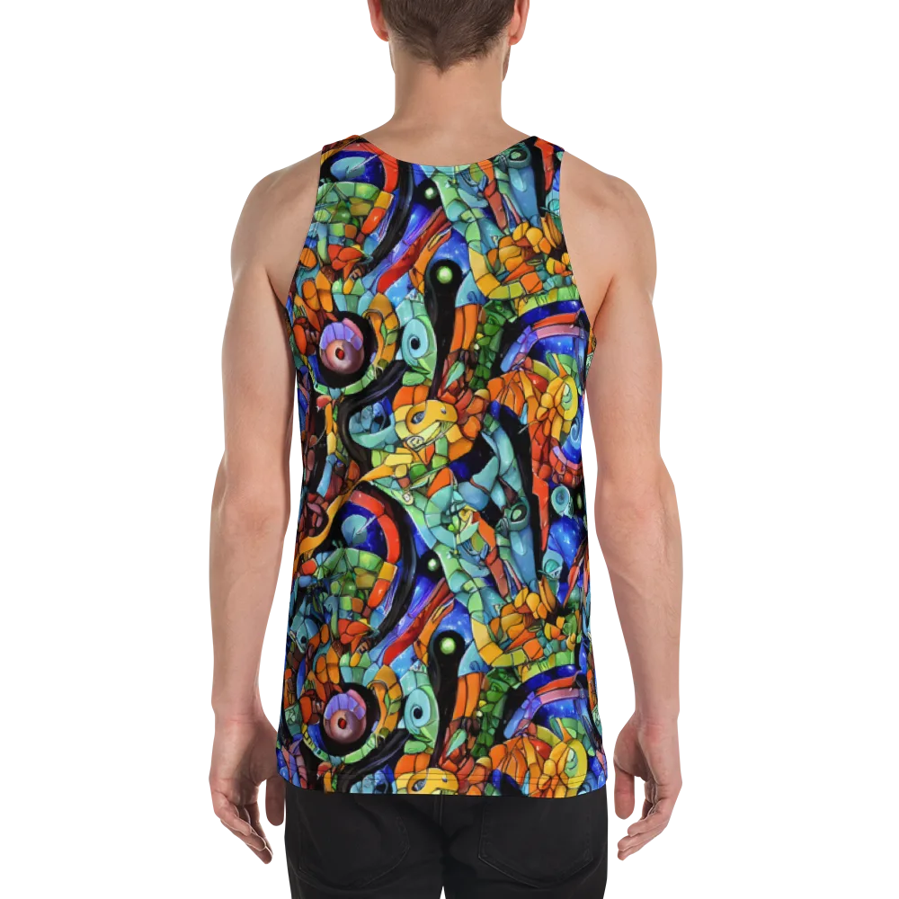 Cascade Muralista on Men's Tank Top — Back
