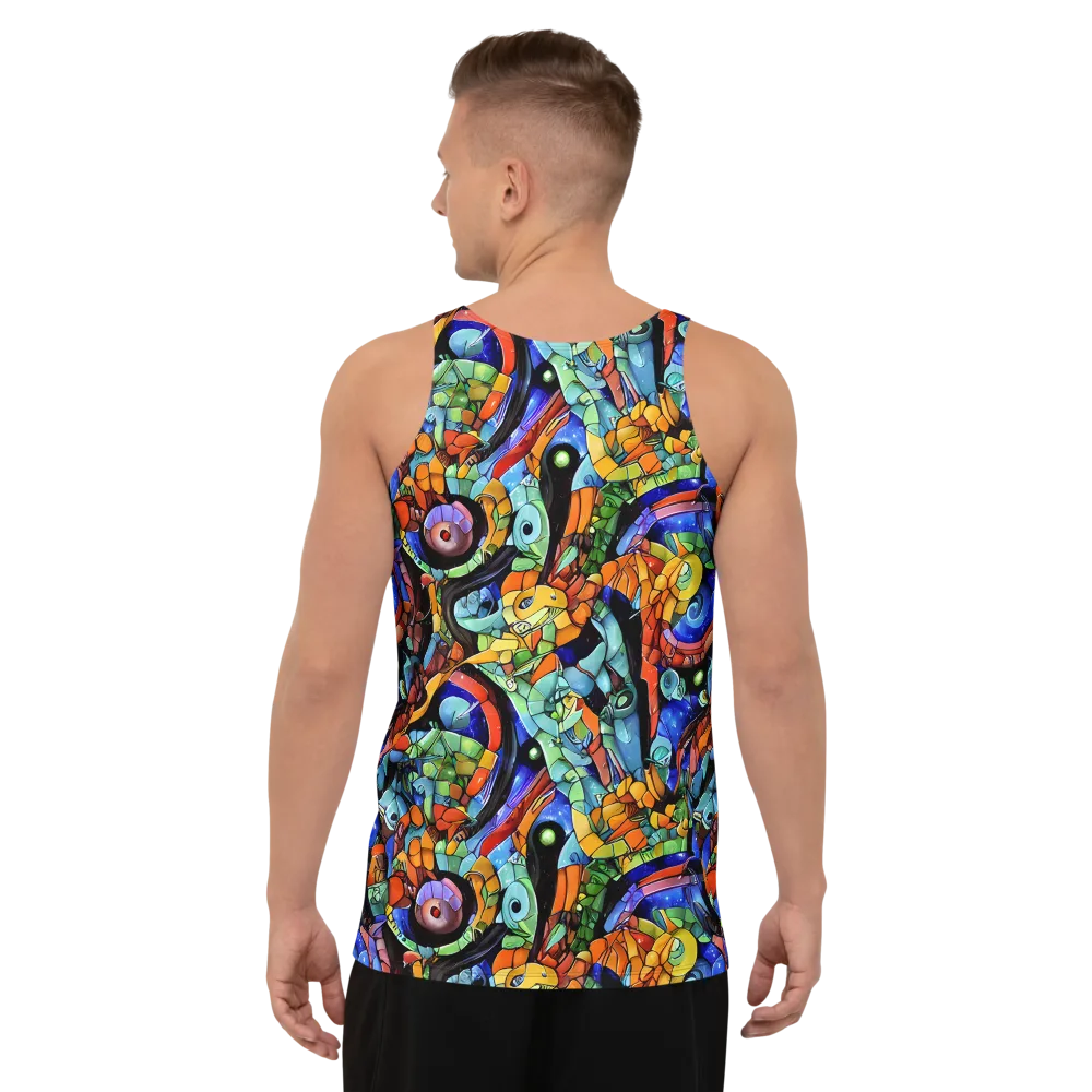 Cascade Muralista on Men's Tank Top — Back